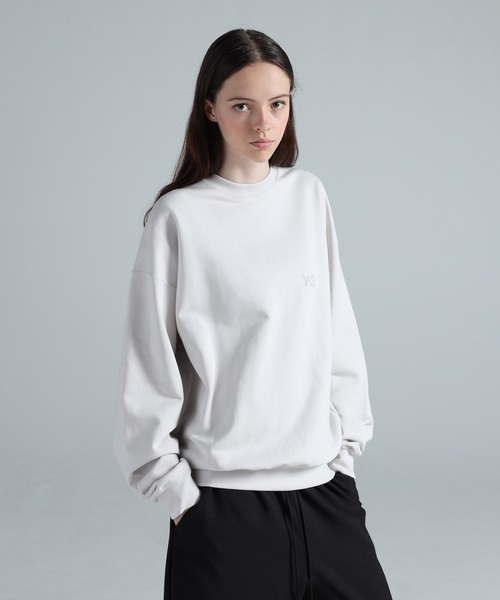 Y-3 トレーナー スウェット BRUSHED TERRY CREW SWEAT メンズ