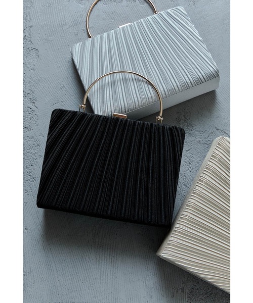 niana（ニアナ） ハンドバッグ 2wayダブルリボンハンドバッグ クラッチ