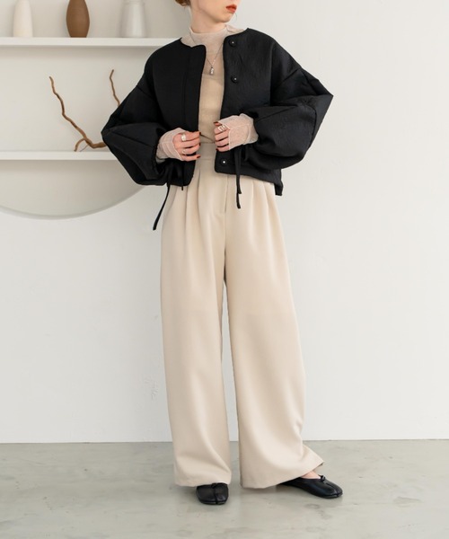 hinari（ヒナリ） ジャケット FREE アイボリー レディース : ZOZOTOWN