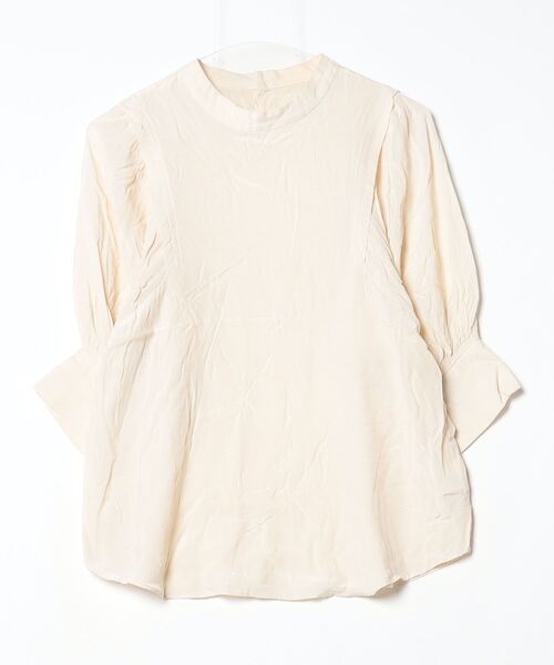「DRESSTERIOR」 7分袖ブラウス 38 ベージュ レディース