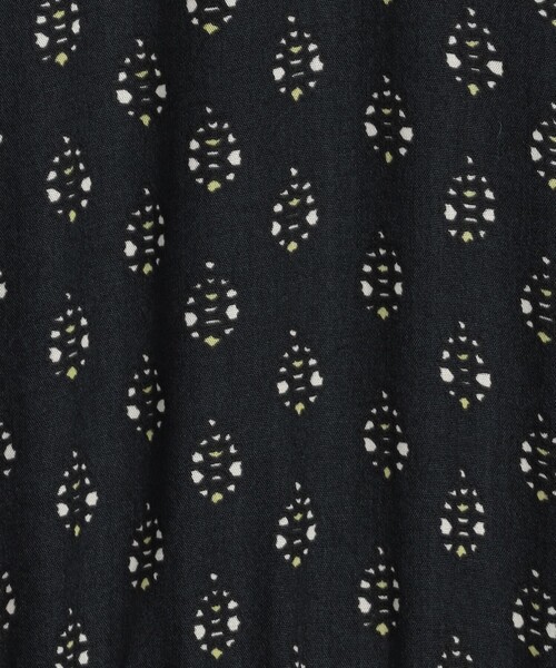 SOULEIADO（ソレイアード） ワンピース レーヨンプリント