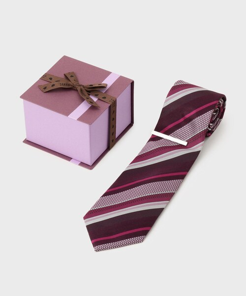 TAKEO KIKUCHI（タケオキクチ） ネクタイ 「BOXセット」ベーシック