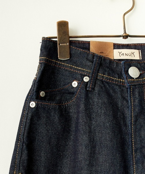 極美品 YANUK LOUISE 25 インディゴ ストレート ワンウォッシュ DARK BLUE | YANUK ONLINE STORE