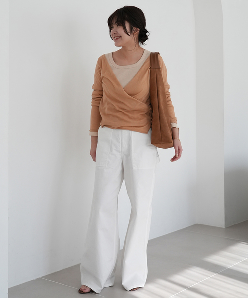 「SLOBE IENA」 カーゴパンツ 36 カーキ レディース