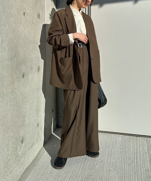 「select MOCA by son」 テーラードジャケット SMALL ブラック レディース