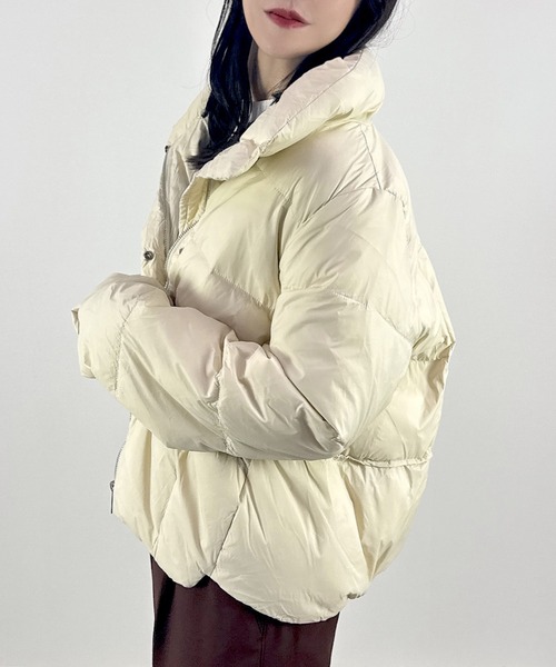 CLOTHY ダウンコート ダウンジャケット 「リアルダウン90％」無地
