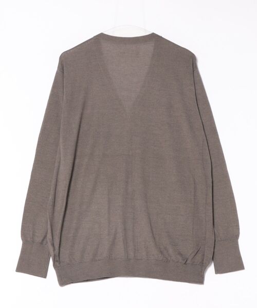 美品　ETRE TOKYO　カシミヤ100%　Vネックカーディガン　送料込み ETRE TOKYO（エトレトウキョウ） カーディガン SANTEシルクカシミヤV