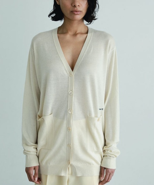 ETRE TOKYO（エトレトウキョウ） カーディガン SANTEシルクカシミヤV