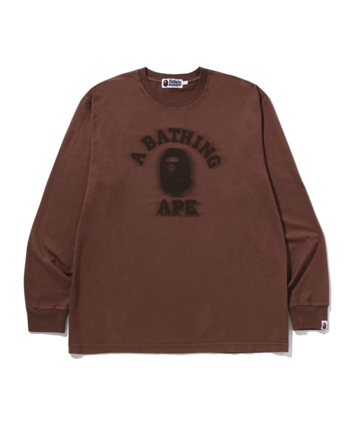 A BATHING APE（アベイシングエイプ） tシャツ GARMENT DYE COLLEGE