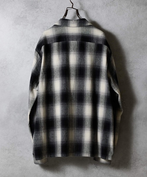 NUMBER (N)INE（ナンバーナイン） シャツ BRUSHED COTTON OMBRE PLAID