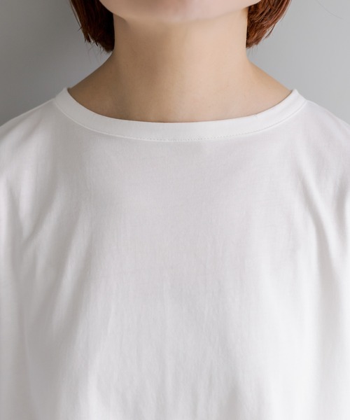 「PUAL CE CIN」 「Du noir」半袖カットソー FREE ブラック レディース_画像6