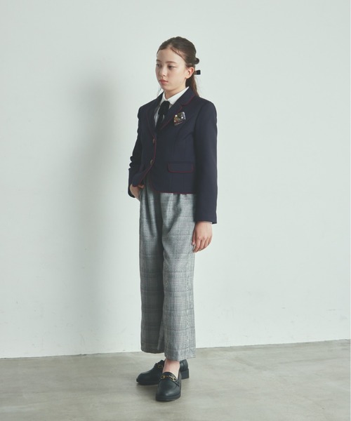 ELLE キッズ用 ネイビー ブレザー 140 男の子 ELLE EN NOIR ネイビー