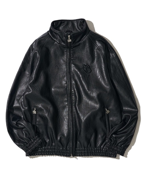 FUBU（フブ） ブルゾン アウター 「FUBU / フブ」Faux Leather Track