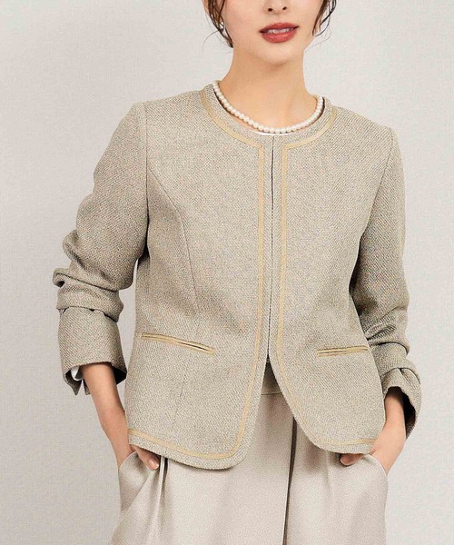 WALNUTMilaOwenツイードジャケット＋ローブブラン　セットアップ Tweed jacket set up – BUNNY APARTMENT