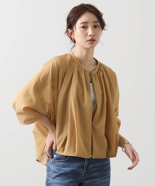 「Gready Brilliant」 ブルゾン 38 ダークネイビー レディース_画像6