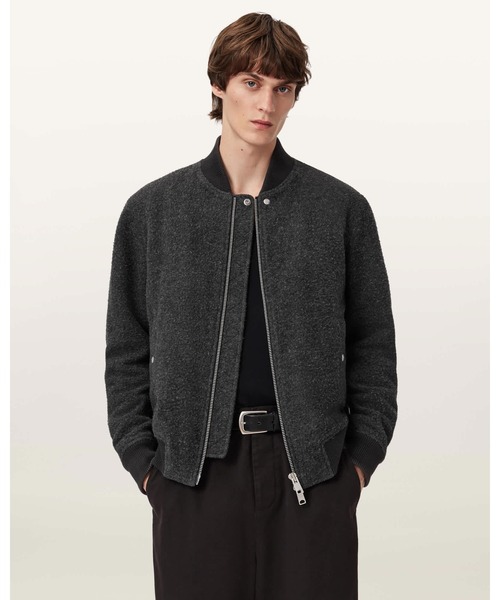 ALLSAINTS（オールセインツ） ma1 ma-1 SAKU WOOL BOMBER JACKET