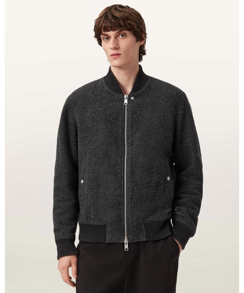ma1 ma-1 SAKU WOOL BOMBER JACKET | SAKU ウール ボンバー ジャケット メンズの画像