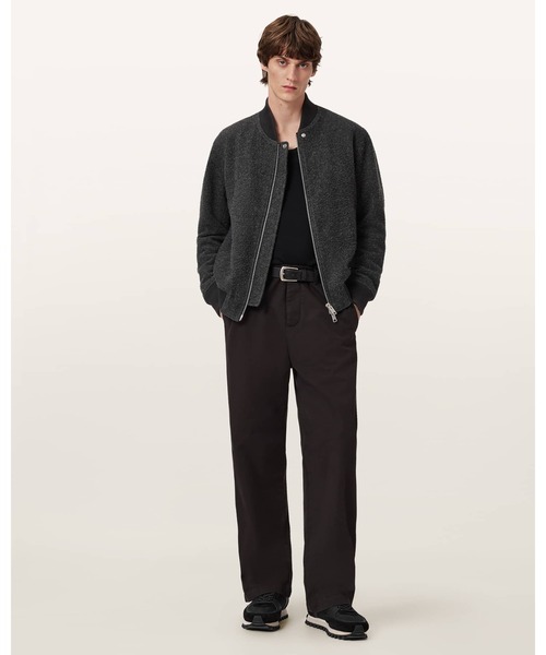 ma1 ma-1 SAKU WOOL BOMBER JACKET | SAKU ウール ボンバー ジャケット メンズの画像