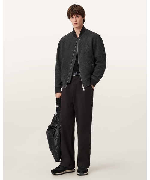 ma1 ma-1 SAKU WOOL BOMBER JACKET | SAKU ウール ボンバー ジャケット メンズの画像