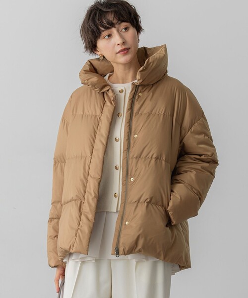 23区（ニジュウサンク） ダウンコート ダウンジャケット シレータフタ