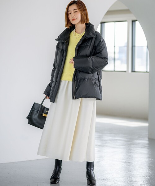 23区（ニジュウサンク） ダウンコート ダウンジャケット シレータフタ