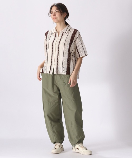 niko and…（ニコアンド） イージーパンツ FREE ブルー レディース