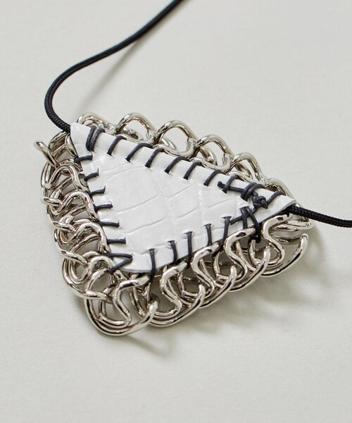 【美品】TOGA PULLA トーガプルラ　ネックレス　シルバー TOGA PULLA（トーガ プルラ） ネックレス FREE ホワイト レディース