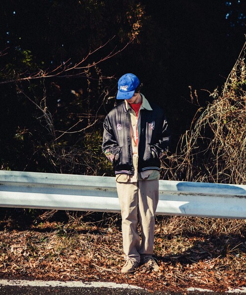 「TOWNCRAFT」 スカジャン MEDIUM ブラック メンズ_画像8