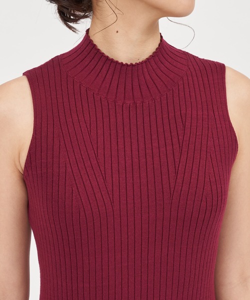 「ROYAL PARTY」 ノースリーブワンピース FREE ベージュ レディース_画像2