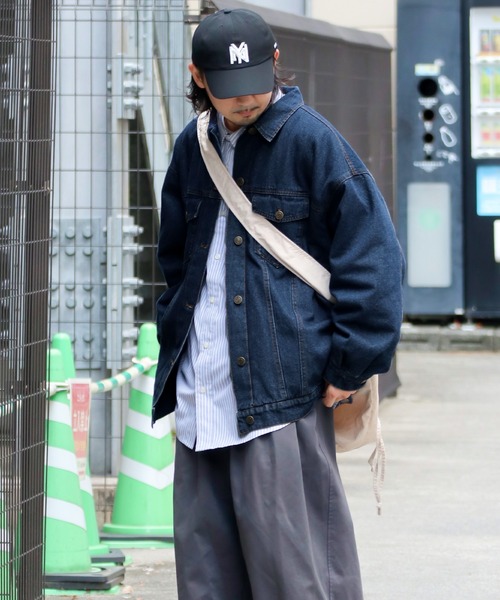 「Java」 デニムジャケット SMALL ブルー メンズ_画像4