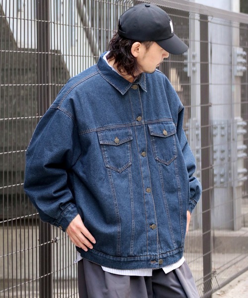 「Java」 デニムジャケット SMALL ブルー メンズ_画像5