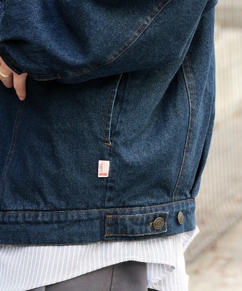 「Java」 デニムジャケット SMALL ブルー メンズ_画像7
