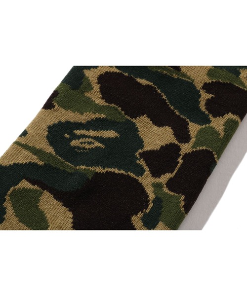 A BATHING APE（アベイシングエイプ） 靴下 ABC CAMO JACQUARD SOCKS