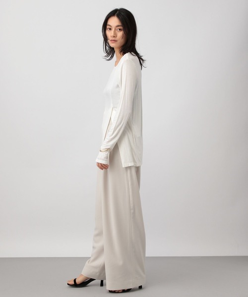 「A part by」 長袖カットソー FREE ブラック レディース_画像4