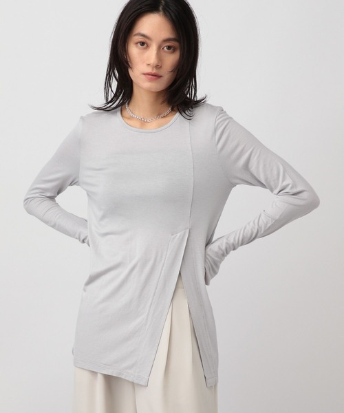 「A part by」 長袖カットソー FREE ブラック レディース_画像7