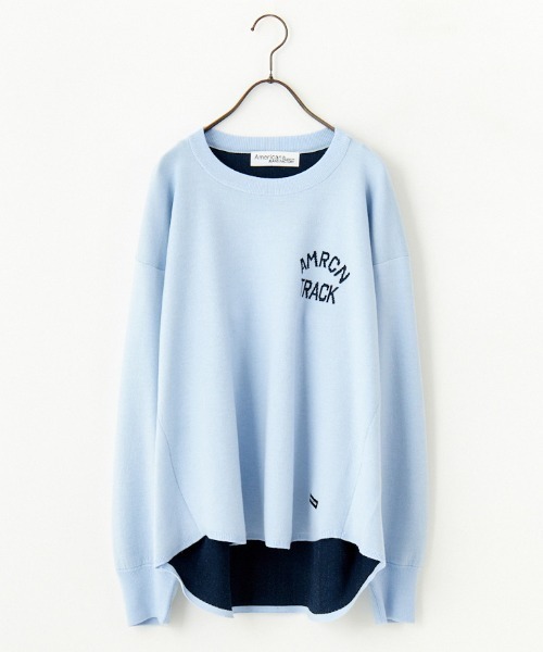 AMERICANA（アメリカーナ） 長袖ニット ONE SIZE ブラック レディース