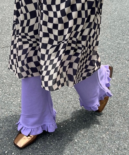 「SANSeLF」 ロングスカート FREE ベージュ レディース_画像3