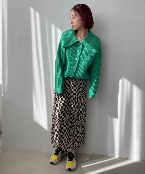 「SANSeLF」 ロングスカート FREE ベージュ レディース_画像9