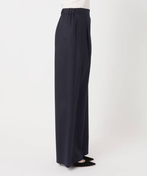 EVERYDAY I LIKE. スラックス パンツ *イージーワイドパンツ(フラノ)2