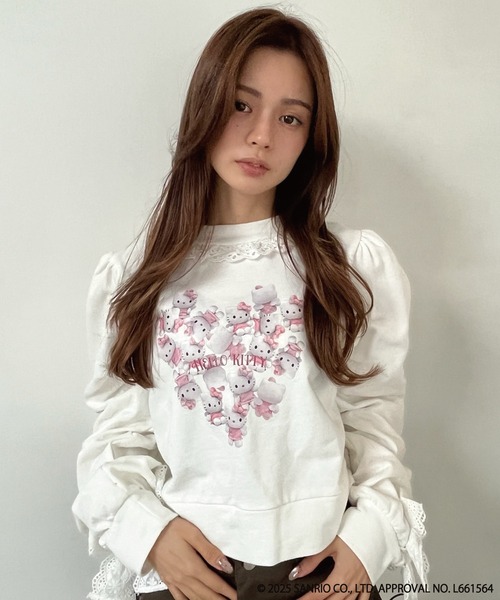 sanrio（サンリオ） トレーナー スウェット ANGEL「HELLO KITTY