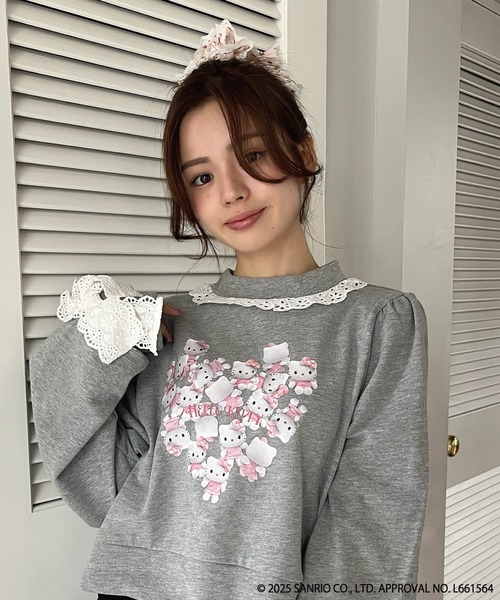 sanrio（サンリオ） トレーナー スウェット ANGEL「HELLO KITTY