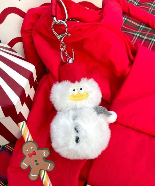 WEGO（ウィゴー） キーホルダー WEGO/BIG雪だるまモンスターぬいぐるみ