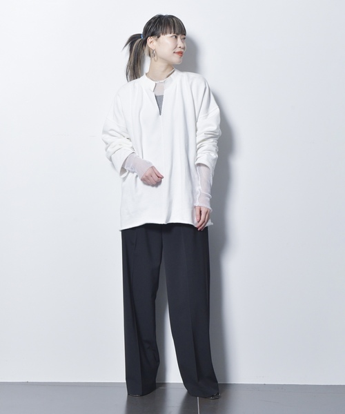 「CITYSHOP」 スウェットカットソー - グレー レディース_画像5