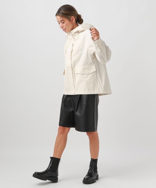 「BAYFLOW」 マウンテンパーカー SMALL グレイッシュベージュ レディース_画像2