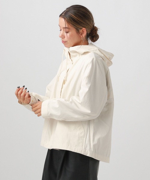 「BAYFLOW」 マウンテンパーカー SMALL グレイッシュベージュ レディース_画像4