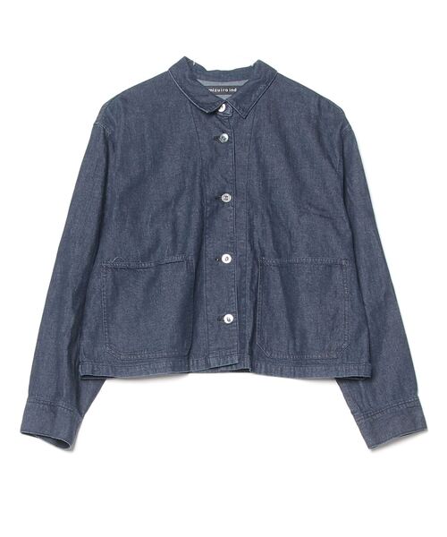 未使用【mizuiro ind/ミズイロインド】デニムジャケット mizuiroind（ミズイロインド） デニムジャケット - ネイビー