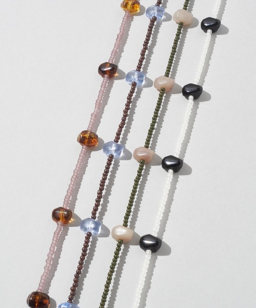 GOLDY（ゴールディ） ネックレス アソートメント バイカラー ビーズ