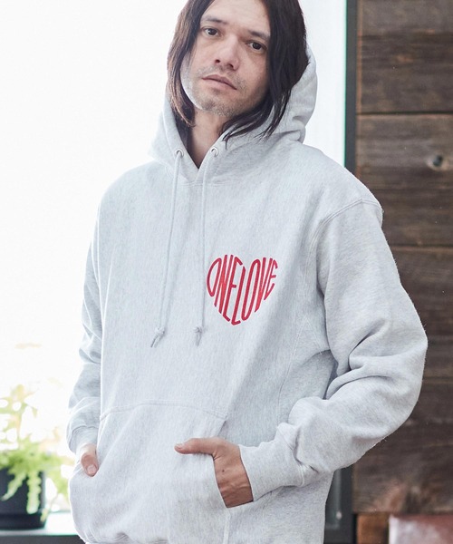 「CAMBIO」 プルオーバーパーカー S ピンク メンズ_画像7