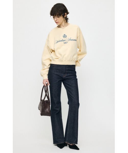 MOUSSY（マウジー） トレーナー スウェット CC EMBROIDERY プル