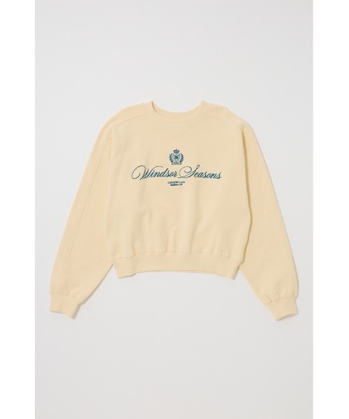 MOUSSY　刺繍ロゴトレーナー moussy - MOUSSY 刺繍ロゴトレーナーの通販 by ベルガモット11`s shop